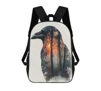 sinyumoney Mochilas Para Niños Surreal Nature And Animal Mochila Escolar Impresa En 3D Para Niños Mochilas De Viaje De Moda Para Niños Estudiantes Escolares 17inch