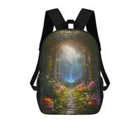 sinyumoney Mochilas Para Niños The Hidden Waterfall Mochila Escolar Mochila Para Niños Mochila De Viaje Mochilas Para Libros Mochila Impresa En 3D Para Niños Y Niñas 17inch