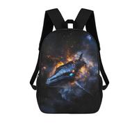 sinyumoney Mochilas Para Niños Whale Animal Beautiful Fantasy Mochila Escolar Impresa En 3D Para Niños Mochilas De Viaje De Moda Para Niños Estudiantes Escolares 17inch