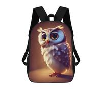 sinyumoney Mochilas Para Niños Whispering Owl Majesty Mochila Escolar Impresa En 3D Para Niños Mochilas De Viaje De Moda Para Niños Estudiantes Escolares 17inch