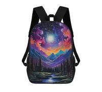 sinyumoney Mochilas The Brightest Star Mochila Escolar Para Niños Mochila Escolar Impresa En 3D Para Niños Estudiantes De Primaria Y Secundaria 17inch