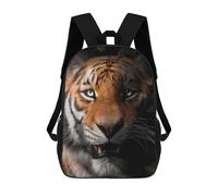 sinyumoney Mochilas Wild Tiger Portrait -10 Mochila Escolar Para Niños Mochila Escolar Impresa En 3D Para Niños Estudiantes De Primaria Y Secundaria 17inch