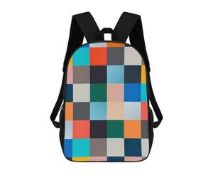sinyumoney Modern Collage 1 Mochila Escolar Infantil Impresa En 3D Mochila De Viaje De Alta Capacidad Bolsas Para Libros Mochila Infantil 17inch