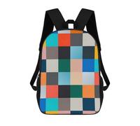 sinyumoney Modern Collage 1 Mochilas Impresas En 3D Para Niños, Mochila Escolar, Mochila Informal Para Exteriores, Mochila Informal De Moda Para Niños, Lindas Bolsas De Viaje 17inch