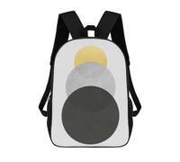 sinyumoney Modern Geometry 1 Mochila Escolar Infantil Impresa En 3D Para Niños, Mochilas De Viaje, Bolsas Para Libros Para Niños Estudiantes De Primaria 17inch