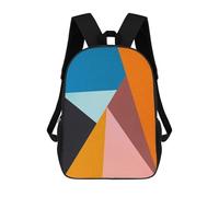 sinyumoney Modern Geometry 8 Mochila Escolar Infantil Impresa En 3D Para Niños, Mochila De Viaje De Alta Capacidad, Bolsas Para Libros, Mochila Escolar Infantil 17inch