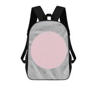 sinyumoney Modern Shapes VII Mochila Escolar Infantil Impresa En 3D Para Niños, Mochilas De Viaje De Alta Capacidad, Bolsas Para Libros, Mochila Escolar Infantil 17inch