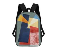 sinyumoney Modern Textures 03 Mochila, Mochila Escolar Impresa En 3D, Bolsa Para El Almuerzo Escolar, Mochila De Viaje, Mochila Para Amigos, Mochila Escolar Para Niñas Y Niños 17inch