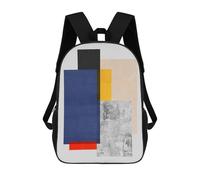 sinyumoney Modern Textures 06 Mochila Escolar Infantil Impresa En 3D Mochila De Viaje De Alta Capacidad Bolsas Para Libros Mochila Infantil 17inch