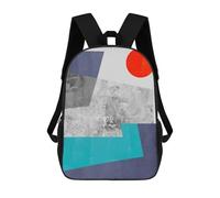 sinyumoney Modern Textures 08 Mochilas Impresas En 3D Para Niños, Mochila Escolar, Mochila Informal Para Exteriores, Mochila Informal De Moda Para Niños, Lindas Bolsas De Viaje 17inch