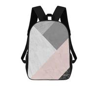 sinyumoney Modern Textures I Mochila Escolar Impresa En 3D Mochilas Informales Para Niños Mochila Escolar Impresa En 3D Para Niños De Primaria Y Secundaria 17inch