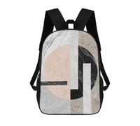 sinyumoney Modern Textures II Mochila, Mochila Escolar Impresa En 3D, Bolsa Para El Almuerzo Escolar, Mochila De Viaje, Mochila Para Amigos, Mochila Escolar Para Niñas Y Niños 17inch