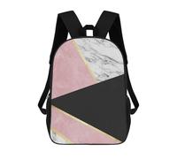 sinyumoney Modern Textures IX Mochila Infantil De Moda Divertida Mochila Escolar Para Niños Y Adolescentes Con Impresión 3D Para Niños 17inch