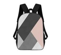 sinyumoney Modern Textures Mochila Escolar Para Niñas 17inch Mochila Informal Ligera Para Niños Y Niñas, Ideal Para Estudiantes De Secundaria