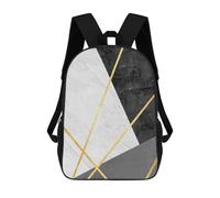 sinyumoney Modern Textures XI Mochilas Impresas En 3D Para Niños, Mochila Escolar, Mochila Informal Para Exteriores, Mochila Informal De Moda Para Niños, Lindas Bolsas De Viaje 17inch