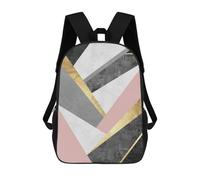 sinyumoney Modern Textures XIX Mochilas Para Niños Mochila Escolar Mochila Escolar Impresa En 3D Para Niños Estudiantes De Primaria Y Secundaria 17inch