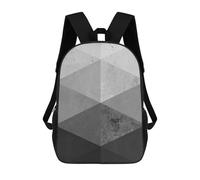sinyumoney Modern Textures XVII Mochila Escolar Impresa En 3D Mochilas Informales Para Niños Mochila Escolar Impresa En 3D Para Niños De Primaria Y Secundaria 17inch