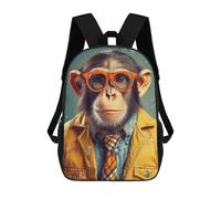 sinyumoney Monkey Business Mochilas Mochilas Infantiles Mochila Escolar Mochila Escolar Infantil Impresa En 3D Mochilas De Viaje De Moda Para Niños De Primaria Y Secundaria 17inch