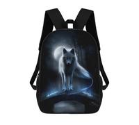 sinyumoney Moonveil Fox - Spirit Guide of The Hidden Bridge Mochila Escolar Impresa En 3D Para Niños, Mochila Escolar, Mochilas De Viaje, Bolso Informal De Moda Para Niños Y Estudiantes 17inch