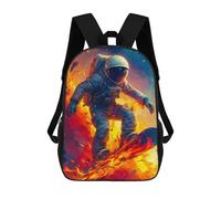 Sinyumoney Morado Energy Mochila Escolar, Mochila Profesional, Mochila Impermeable Para Campus, Viajes Y Deportes Al Aire Libre, Cosmic Pyrotechnics, 17"