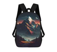sinyumoney Mountain Adventure at Sunset Mochila De Viaje Resistente Al Agua, Bolsa Para Computadora Para Adolescentes, Niñas, Niños, Mujeres Y Hombres 17inch