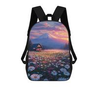 sinyumoney Mountain Cabin Serenity -1 Mochila Escolar Impresa En 3D 17inch Mochilas De Moda Para Niños, Mochilas Escolares Para Niños De Primaria Y Secundaria