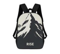 sinyumoney Mountain Climber Rise Mochila Escolar, De Trabajo, Para Portátil, Mochila - Perfecta Para Viajes, Trabajo Y Uso Diario 17inch
