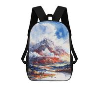 sinyumoney Mountain Majesty Mochilas Escolares Para Ordenador Para El Colegio/trabajo/viajes Para Niñas, Niños Y Adolescentes 17inch