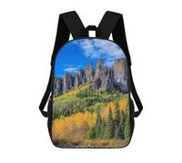 sinyumoney Mountain Peaks in Autumn Colors Mochila Grande Para Portátil Resistente Al Agua Para La Escuela - Perfecta Para Viajes, Trabajo Y Uso Diario 17inch