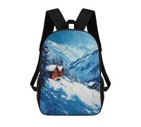 sinyumoney Mountain Retreat Mochila Escolar Impresa En 3D Para Niños 17inch Mochilas Para Niños Y Niñas, Mochilas Escolares Para Niños, Mochilas De Viaje