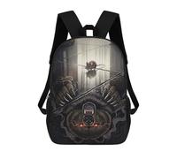 sinyumoney Mouse And Bear Reflection Mochilas Para Niños Mochila Escolar Mochila Escolar Impresa En 3D Para Niños Estudiantes De Primaria Y Secundaria 17inch