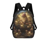 sinyumoney Mouse And Mushroom Mochila Escolar Mochila Para Niños Impresa En 3D Mochilas Infantiles Para Niños Y Niñas Mochilas Escolares Mochilas De Viaje Para Niños 17inch