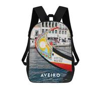 Sinyumoney Mt Fuji And Peace Pagoda Mochila escolar para niñas y niños, gran capacidad, ligera, para niños y estudiantes, Aveiro Coordinadores, 17"