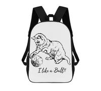 sinyumoney My Cat Like A Ball Mochilas Escolares Para Niños Y Niñas, Mochilas Deportivas Informales Para Primaria, Mochilas De Gran Capacidad Para Libros 17inch