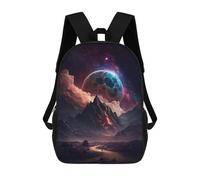sinyumoney Mystical Alien Landscape Mochila Escolar Ligera Para Aeropuerto Y Universidad Para Estudiantes. Mochila Para La Escuela/trabajo/viajes 17inch