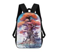 sinyumoney Mystical Big Tree Mochila Escolar Impresa En 3D Mochila Escolar De Moda Para Niños Mochilas Para Niños Estudiantes De Secundaria 17inch
