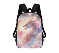 sinyumoney Mystical Dragon Mochila Escolar Secundaria Informal Para Viajes - Perfecta Para Viajes, Trabajo Y Uso Diario 17inch