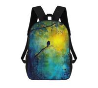 sinyumoney Mystical Forest Song Mochila, Mochila Escolar Impresa En 3D, Bolsa Para El Almuerzo Escolar, Mochila De Viaje, Mochila Para Amigos, Mochila Escolar Para Niñas Y Niños 17inch