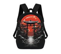 sinyumoney Mystical Gate Horror Mochilas Para Niños Mochila Escolar Mochila Escolar Impresa En 3D Para Niños Estudiantes De Primaria Y Secundaria 17inch