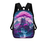 sinyumoney Mystical Tree Mochila Escolar Para Niños, Mochila Escolar Impresa En 3D Para Estudiantes De Primaria Y Secundaria 17inch