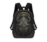 sinyumoney Mythic Scarab - Gothic Steampunk Relic Poster Mochila Escolar, Mochila De Viaje Para La Universidad, Mochilas Para Niñas Y Adolescentes 17inch
