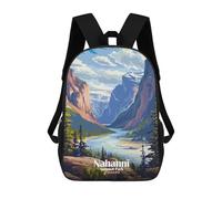 sinyumoney Nahanni National Park Canada Landscape Art Mochila Infantil De Moda Divertida Mochila Escolar Para Niños Y Adolescentes Con Impresión 3D Para Niños 17inch
