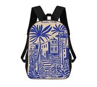 sinyumoney Naples, Italy Illustration Mochila Ligera Para Aeropuerto, Estudiantes Universitarios Y Mochileros: Perfecta Para Viajes, Trabajo Y Uso Diario 17inch