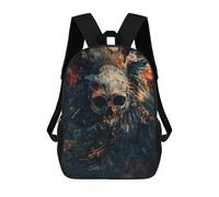 sinyumoney Native Skull Mochila Infantil Para Niñas Y Niños, Mochila De Día, Escuela Primaria, Perfecta Para La Vuelta Al Cole O Educación Física, Regalos Y Viajes 17inch