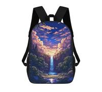 sinyumoney Natural Art Mochila Escolar Infantil Impresa En 3D Para Niños, Mochila De Viaje De Alta Capacidad, Bolsas Para Libros, Mochila Escolar Infantil 17inch