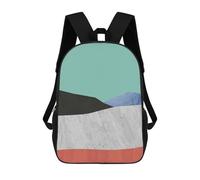 sinyumoney Natural Landscape X Mochila Infantil, Mochila Escolar Impresa En 3D, Mochila Para Niños Y Niñas, Mochila Escolar Ajustable Para La Escuela Primaria 17inch