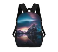 sinyumoney Nature Mountains Travel Mochila Ligera Para La Escuela, Mochila Escolar, Mochila Para La Universidad Para Niñas Y Adolescentes 17inch