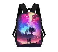 sinyumoney Nebula Romance Lovers Mochila Escolar Infantil Impresa En 3D Para Niños, Mochilas De Viaje De Alta Capacidad, Bolsas Para Libros, Mochila Escolar Infantil 17inch