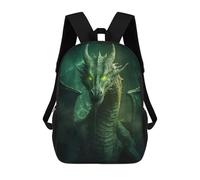 sinyumoney Necropolis Guardian Mochila Con Bolsillo Mochilas Impresas En 3D, Mochilas De Viaje, Mochilas Para Libros, Mochila Escolar Para Niños 17inch