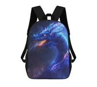 sinyumoney Neon Dragon Art Mochilas Para Niños Mochila Escolar Mochila Escolar Impresa En 3D Para Niños Estudiantes De Primaria Y Secundaria 17inch